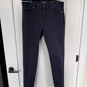 Banana Republic Men's Traveler Athletic Tapered Fit W33 L32 Navy